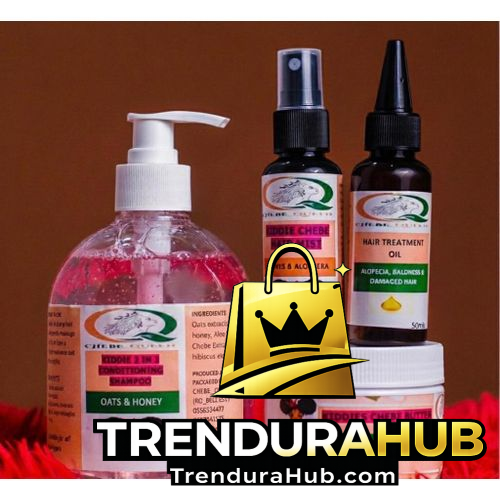Chebe Kiddie Hair Growth Set For Natural Hair & Permed Hair- Ages 3 months & Above