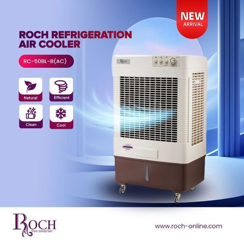 Roch RC-50BL-B( AC) Evaporative Air Cooler - Black and White- 50LTRS